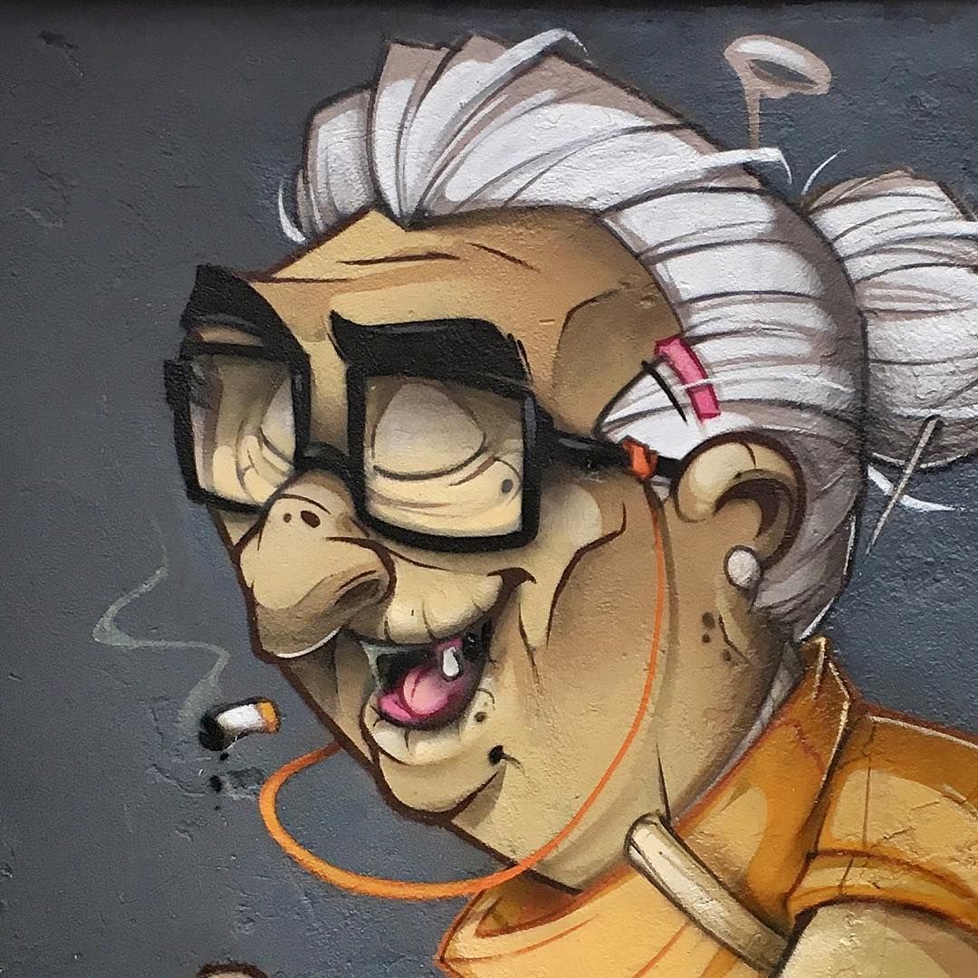 Detail Homboog Graffiti Nomer 21