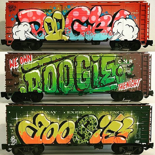 Detail Homboog Graffiti Nomer 4