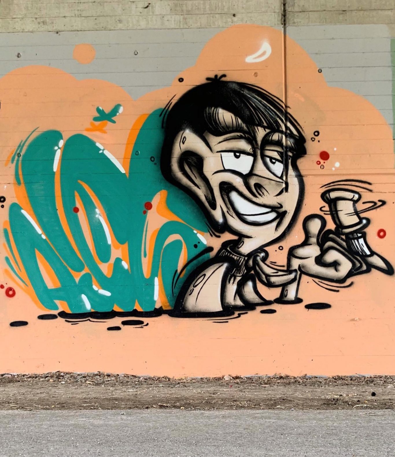 Detail Homboog Graffiti Nomer 26