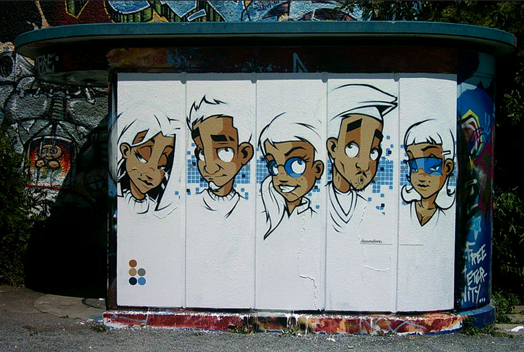Detail Homboog Graffiti Nomer 28