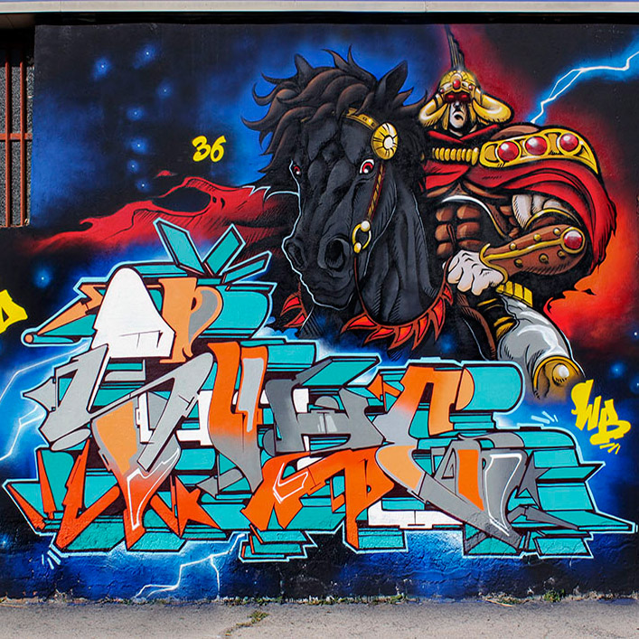 Detail Homboog Graffiti Nomer 29