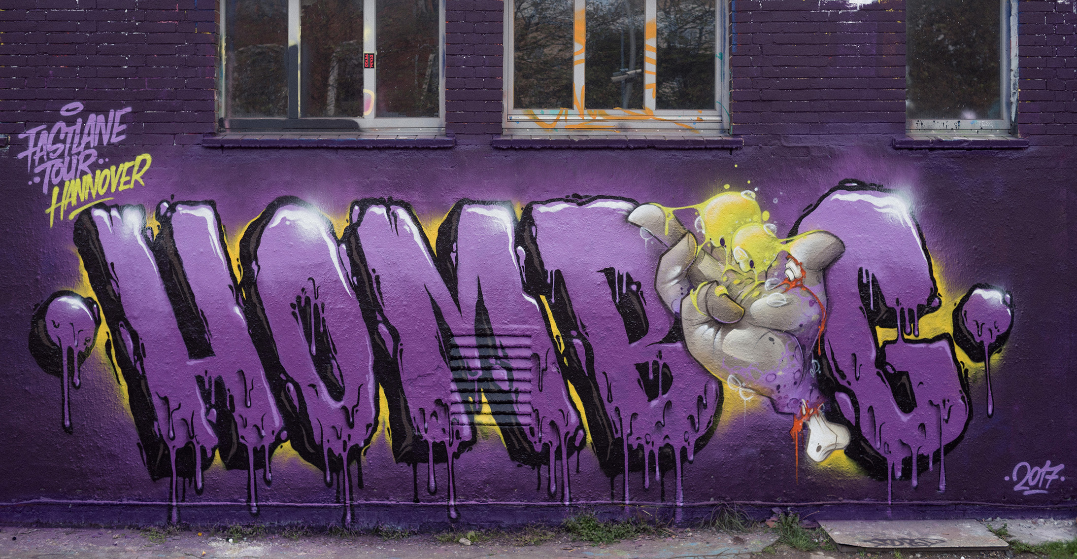 Detail Homboog Graffiti Nomer 5