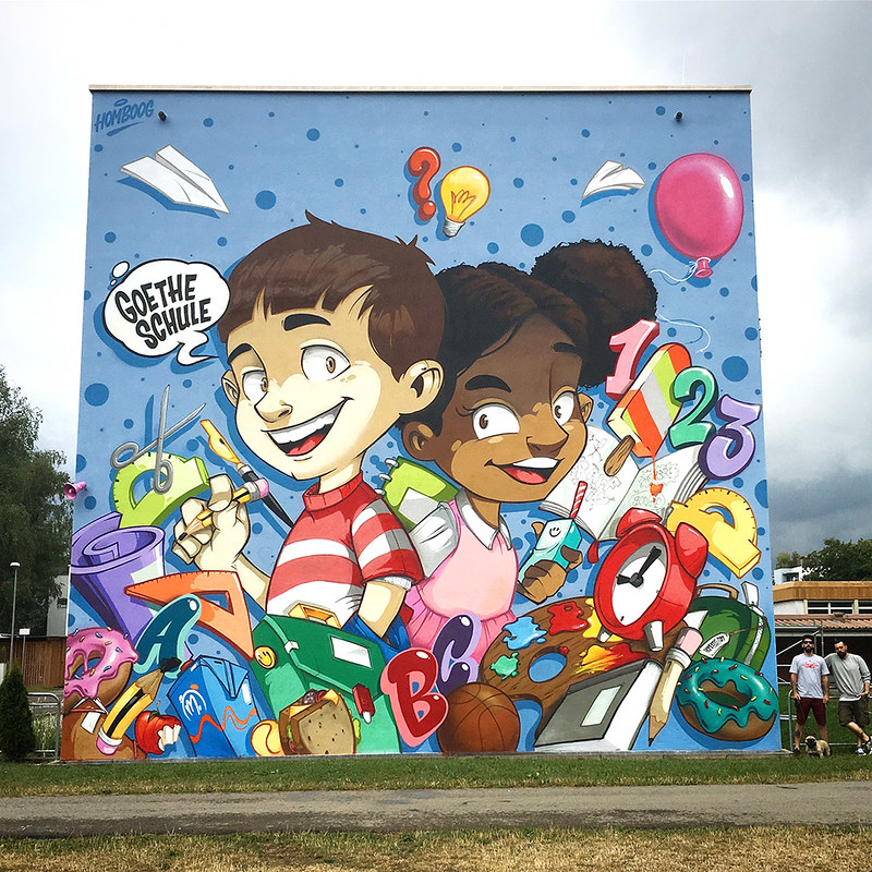 Detail Homboog Graffiti Nomer 38