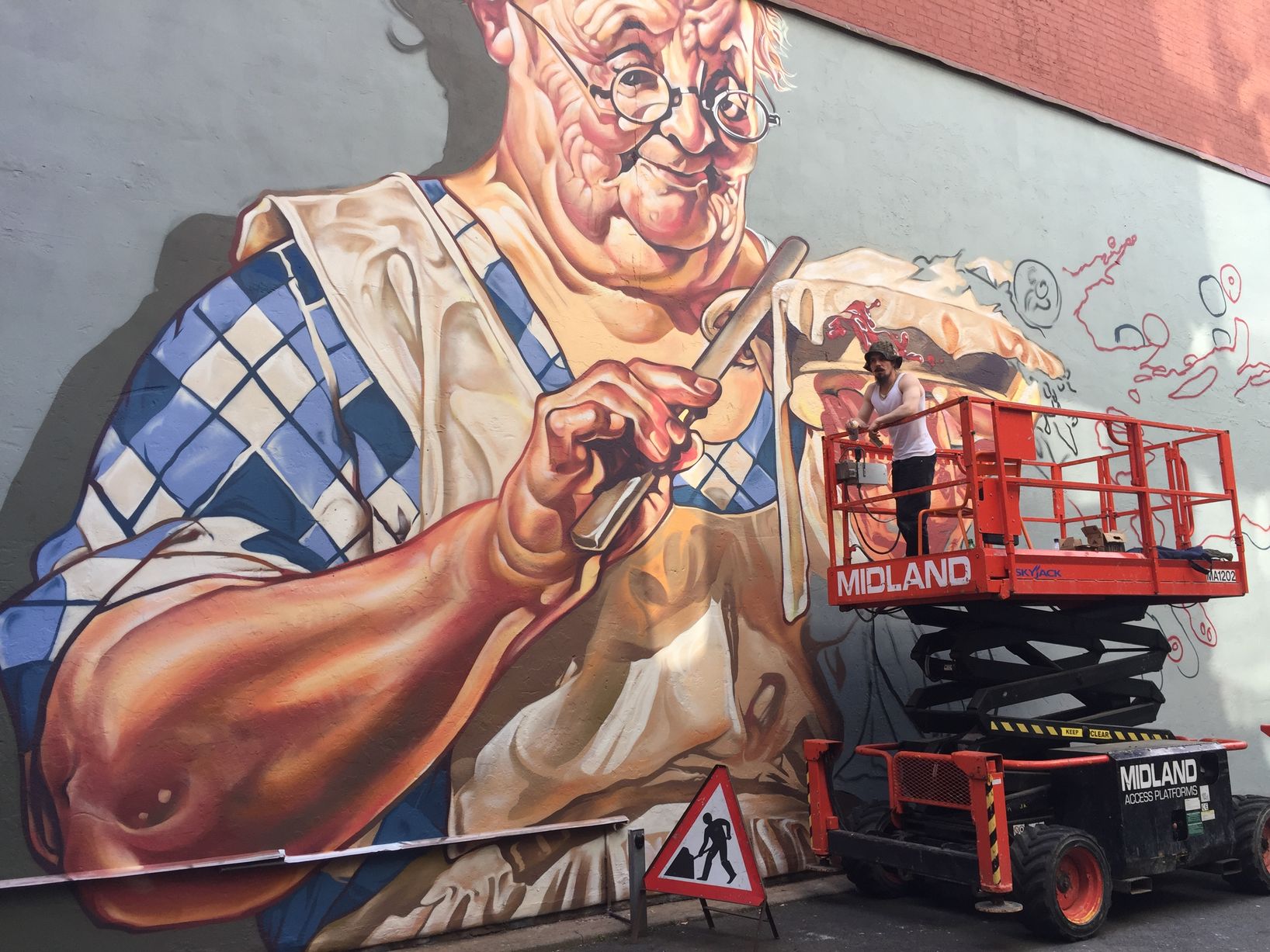 Detail Homboog Graffiti Nomer 42