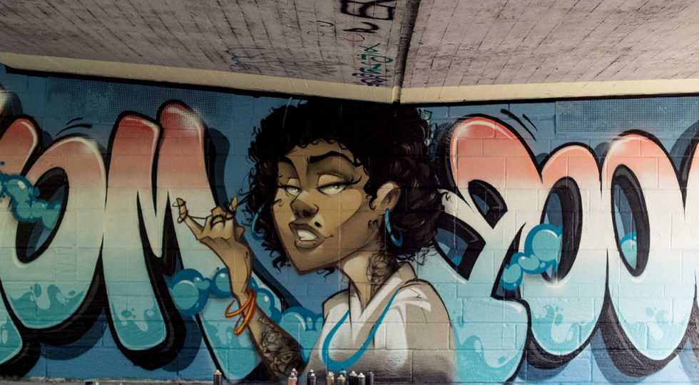 Detail Homboog Graffiti Nomer 6