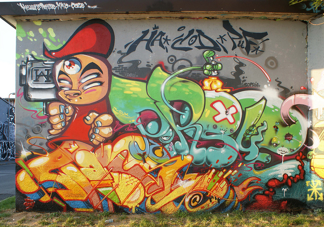 Detail Homboog Graffiti Nomer 44