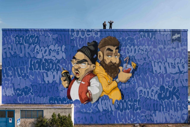 Detail Homboog Graffiti Nomer 7