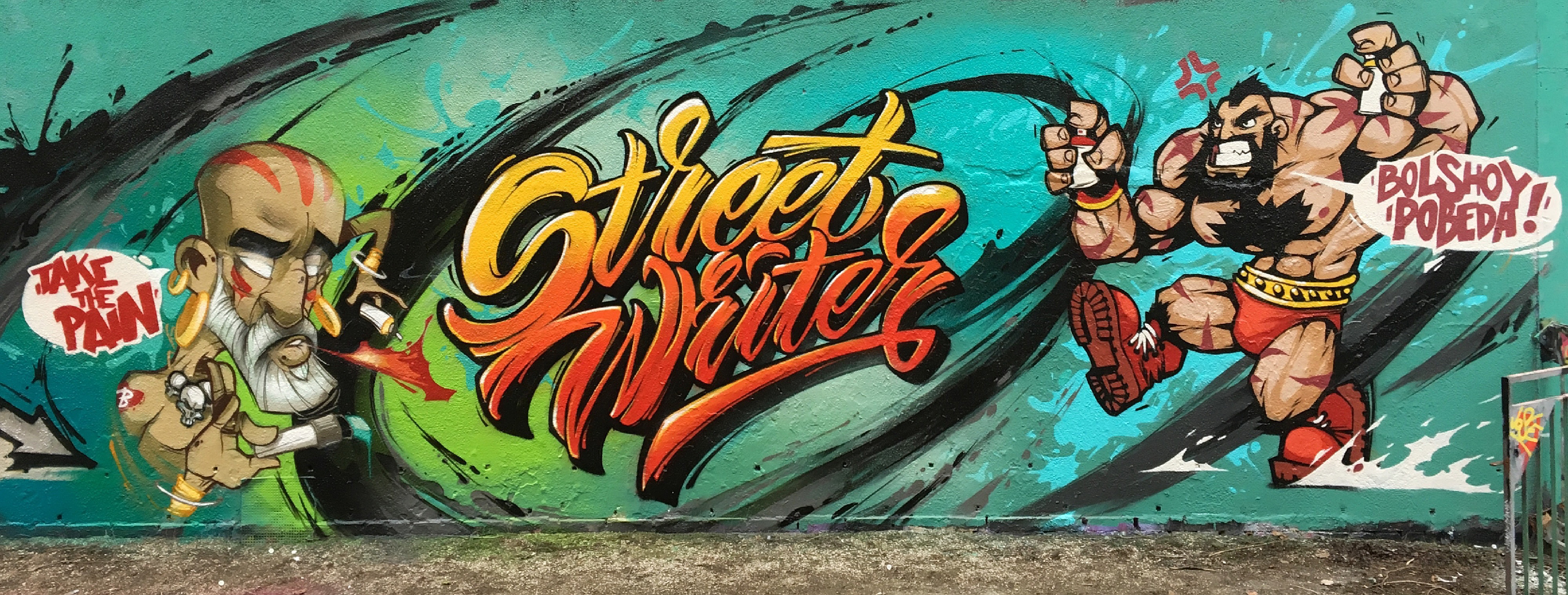 Detail Homboog Graffiti Nomer 8