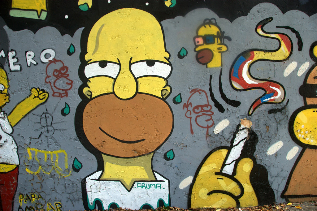 Detail Homer Simpson Graffiti Nomer 25