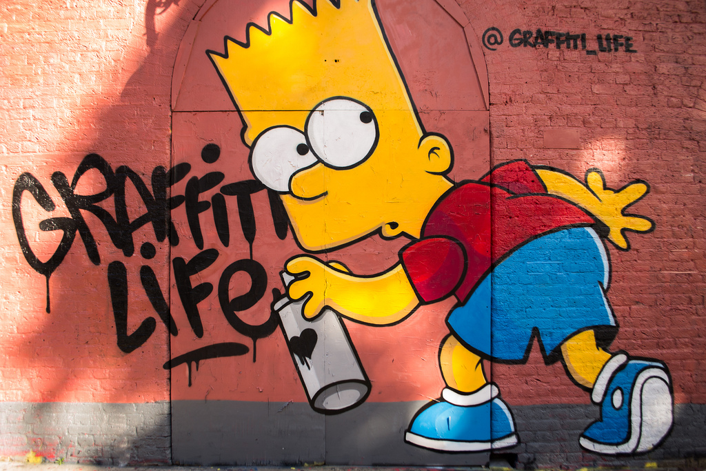 Detail Homer Simpson Graffiti Nomer 33