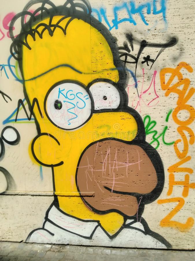 Detail Homer Simpson Graffiti Nomer 5