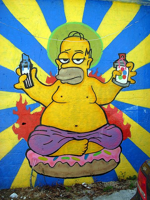 Detail Homer Simpson Graffiti Nomer 6