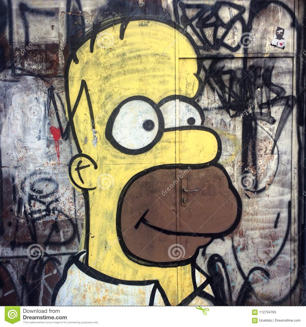 Detail Homer Simpson Graffiti Nomer 8