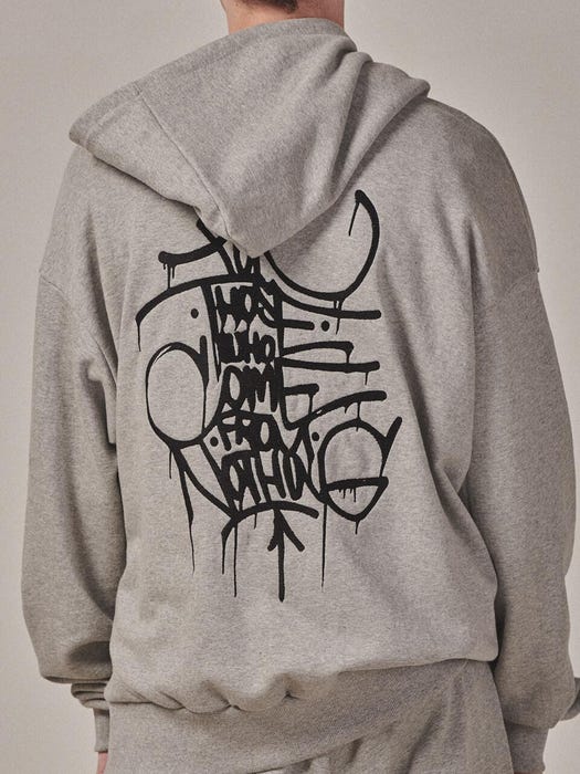 Detail Hoodie Graffiti Nomer 15