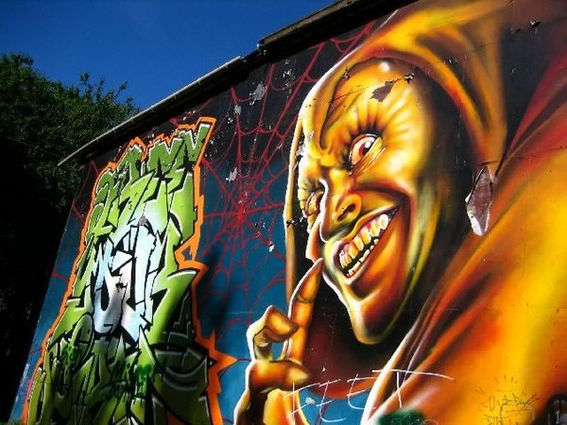 Detail Horror Graffiti Nomer 25