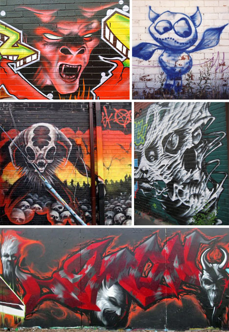 Detail Horror Graffiti Nomer 29