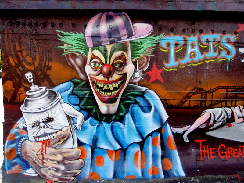 Detail Horror Graffiti Nomer 10