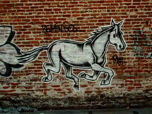 Download Horse Graffiti Nomer 2