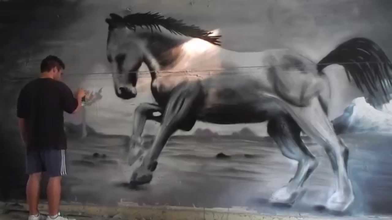 Detail Horse Graffiti Nomer 10