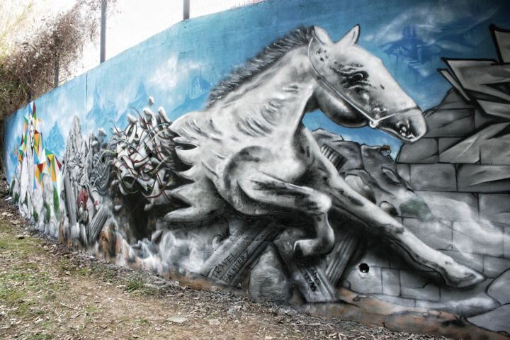Detail Horse Graffiti Nomer 25