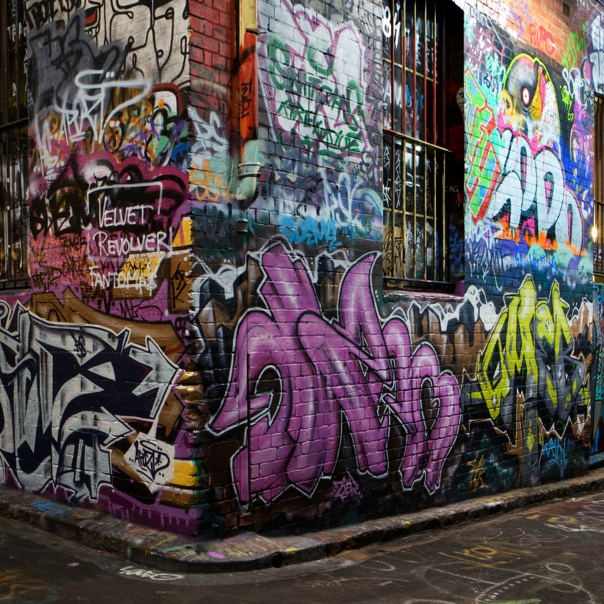 Hosier Lane Graffiti - KibrisPDR