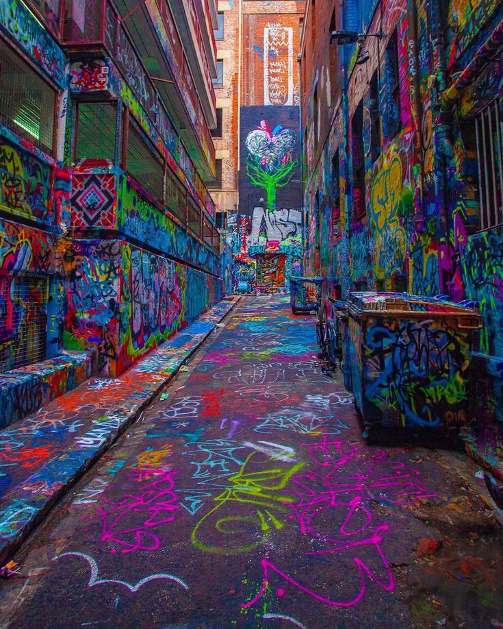 Detail Hosier Lane Melbourne Australia Graffiti Nomer 51