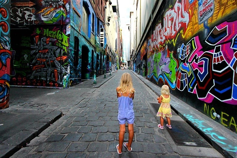 Detail Hosier Lane Melbourne Australia Graffiti Nomer 6