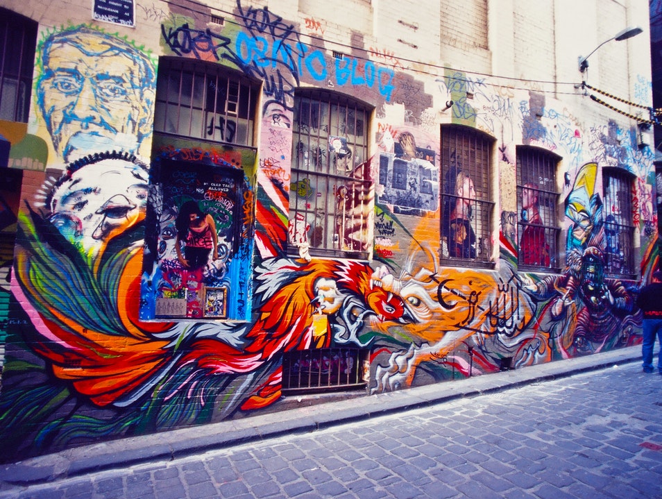 Detail Hosier Lane Melbourne Australia Graffiti Nomer 9