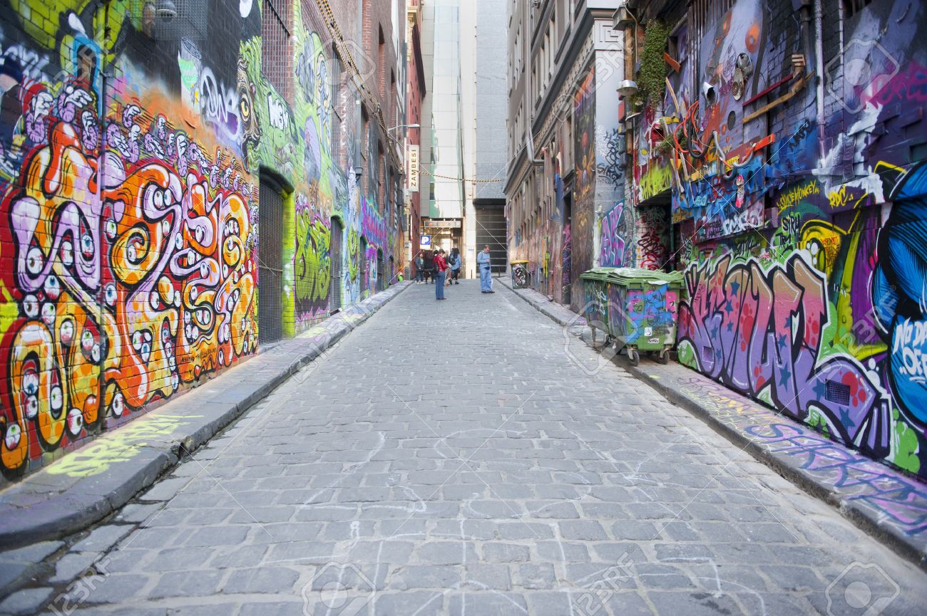 Detail Hosier Lane Melbourne Graffiti Nomer 44