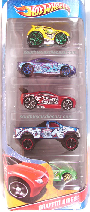 Detail Hot Wheels Graffiti Rides 5 Pack Nomer 19