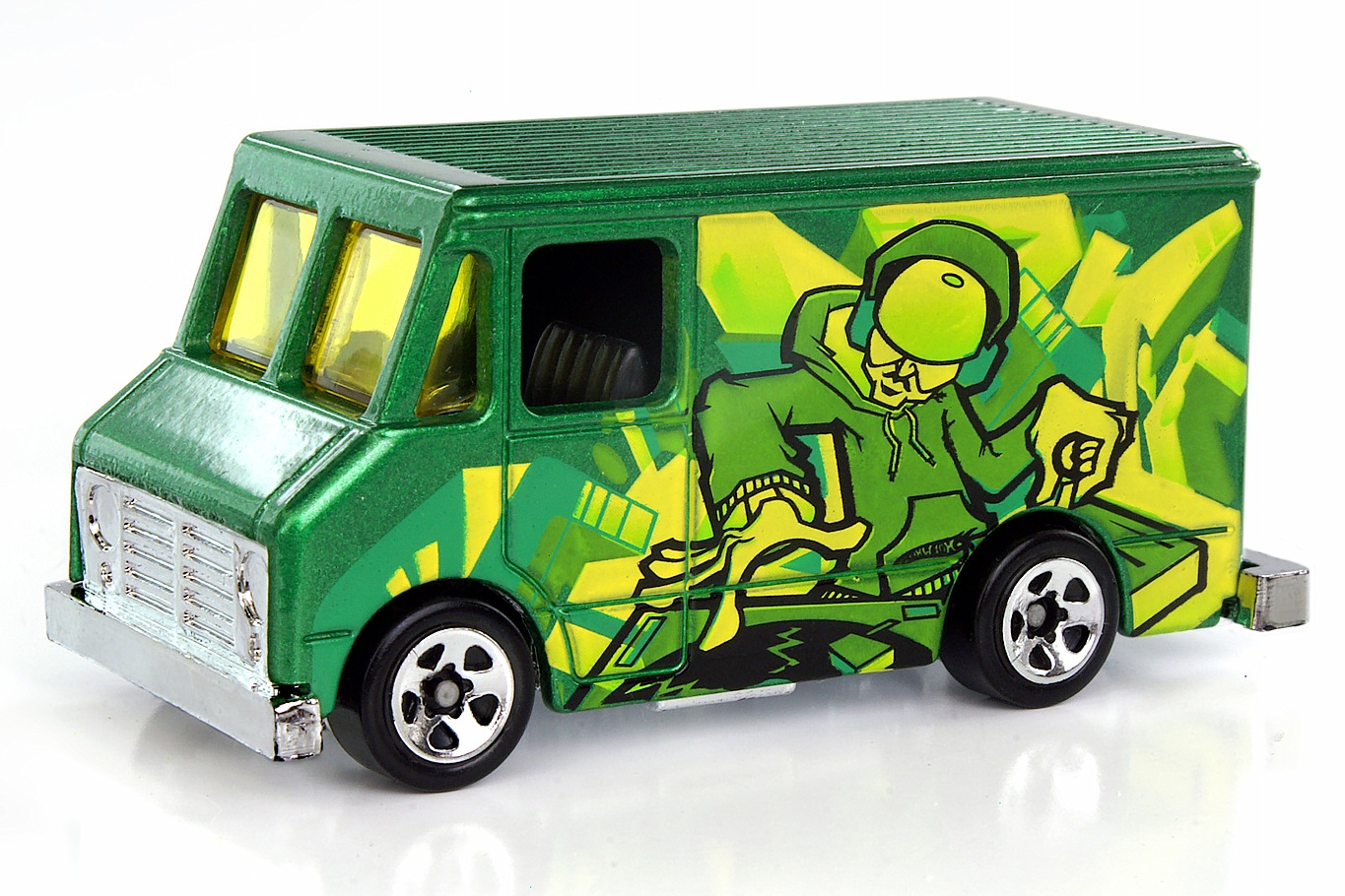 Detail Hot Wheels Graffiti Van Nomer 11