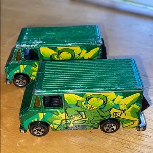 Detail Hot Wheels Graffiti Van Nomer 40