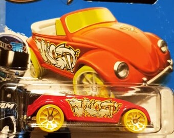 Detail Hotwheels Vw Beetle Red Graffiti Nomer 28