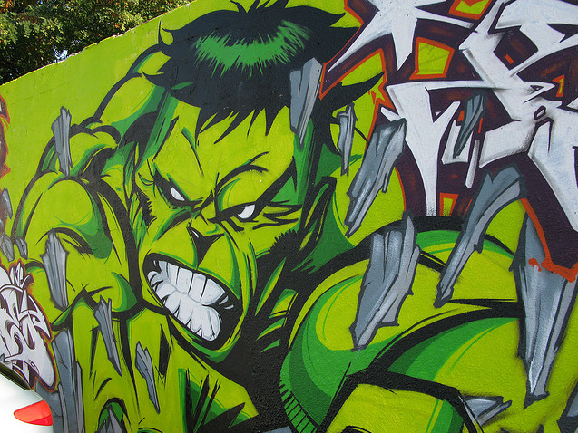 Hulk Graffiti - KibrisPDR