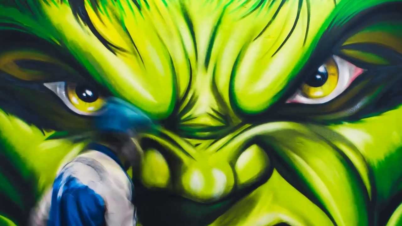 Detail Hulk Graffiti Nomer 21