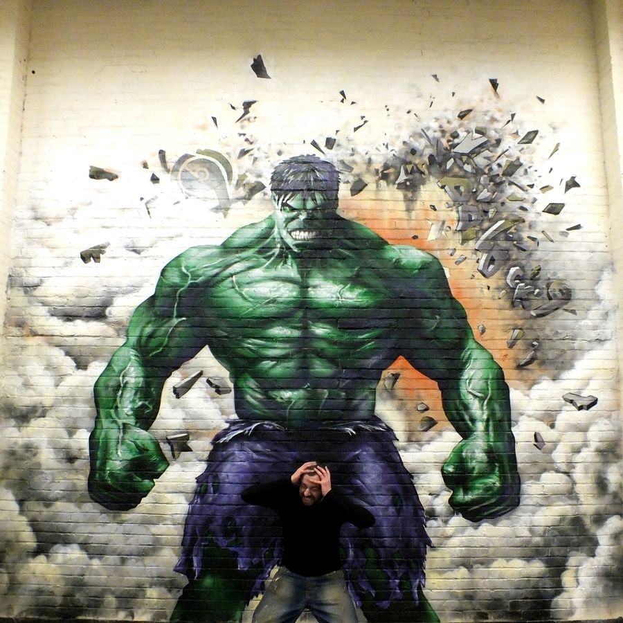 Detail Hulk Graffiti Nomer 4