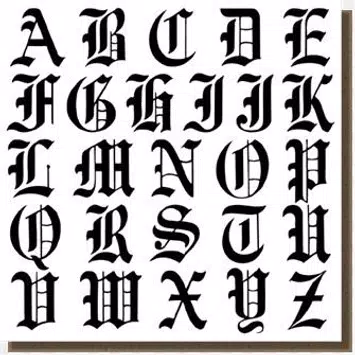 Detail Huruf Abc Graffiti Nomer 17