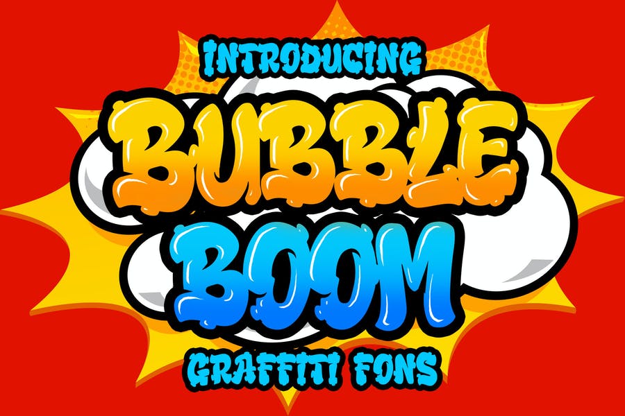 Detail Huruf Bubble Graffiti Nomer 33