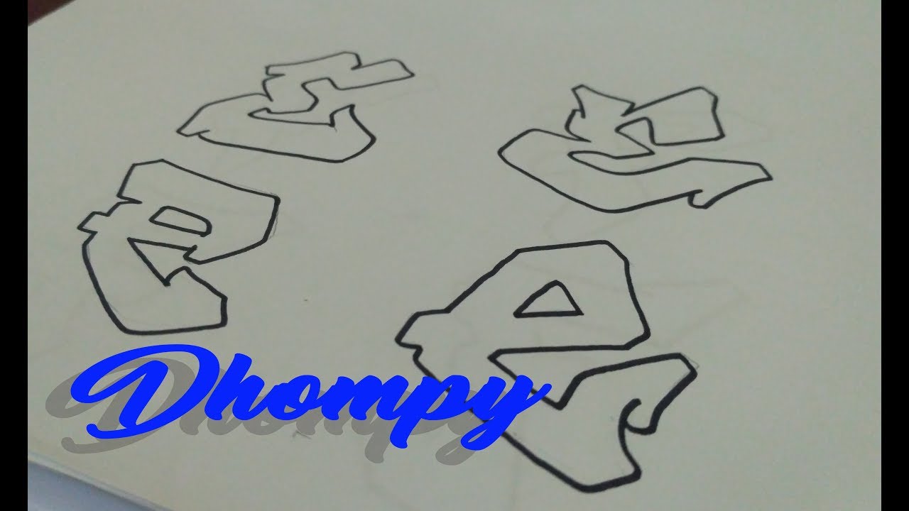 Detail Huruf E Graffiti Nomer 11