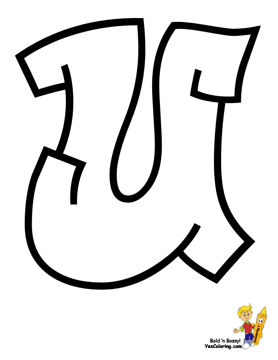 Detail Huruf E Graffiti Nomer 34