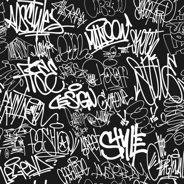 Detail Huruf Graffiti Sketch Nomer 44