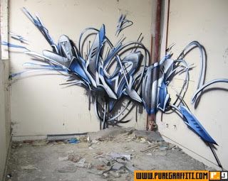 Detail Huruf M Bulat Graffiti Nomer 46