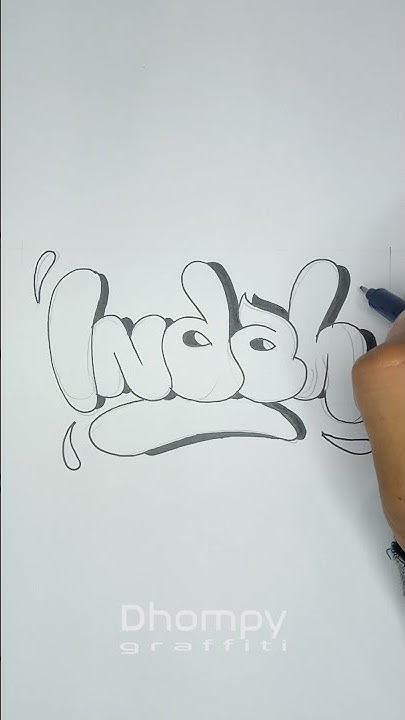 Detail Huruf Yogi Graffiti Nomer 14