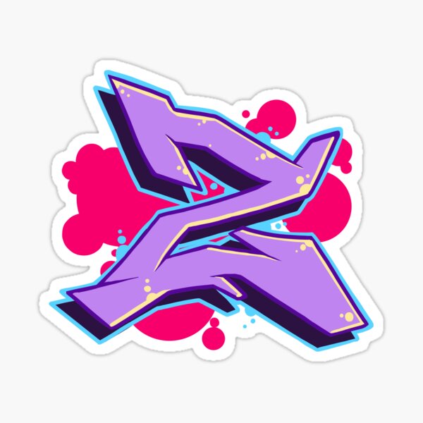 Detail Huruf Ze Graffiti Nomer 14