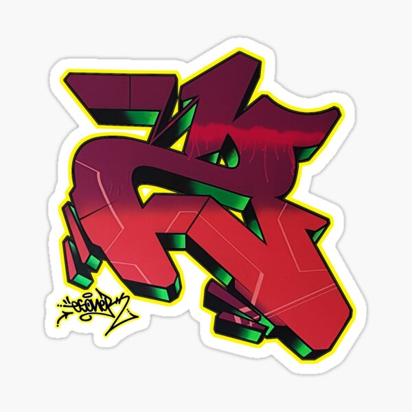 Detail Huruf Ze Graffiti Nomer 34