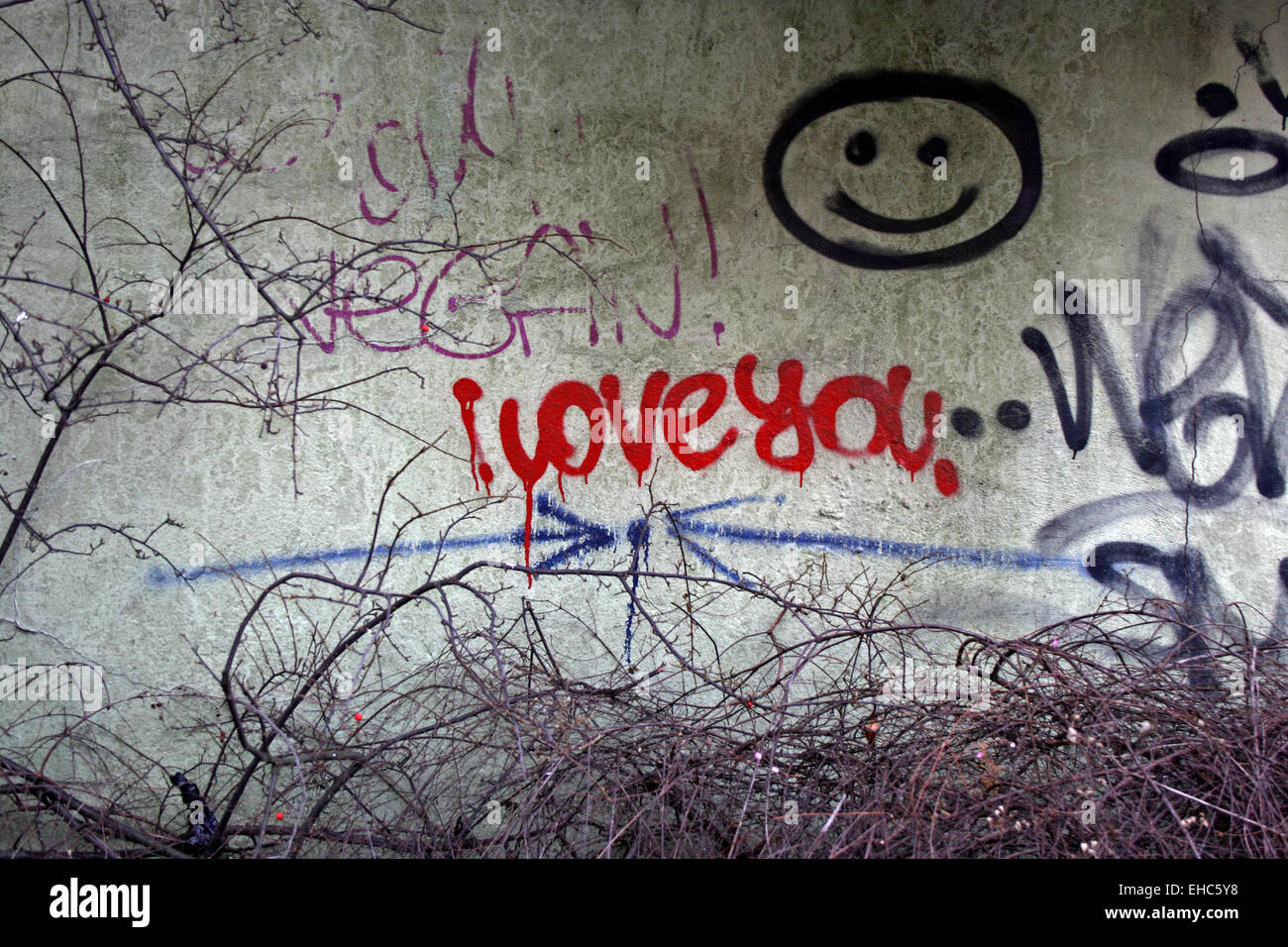 Detail I Love You Graffiti Nomer 49