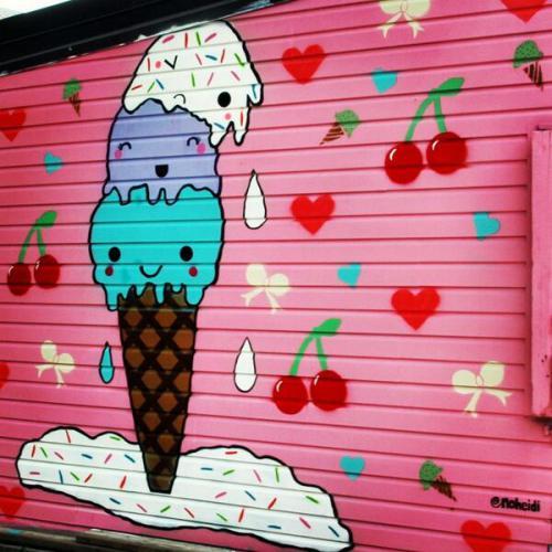 Detail Ice Cream Graffiti Nomer 10