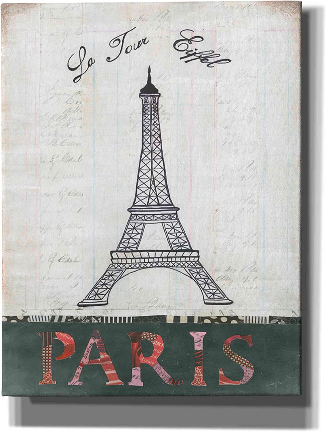 Detail Image Eiffel Graffiti Nomer 22