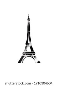 Detail Image Eiffel Graffiti Nomer 6