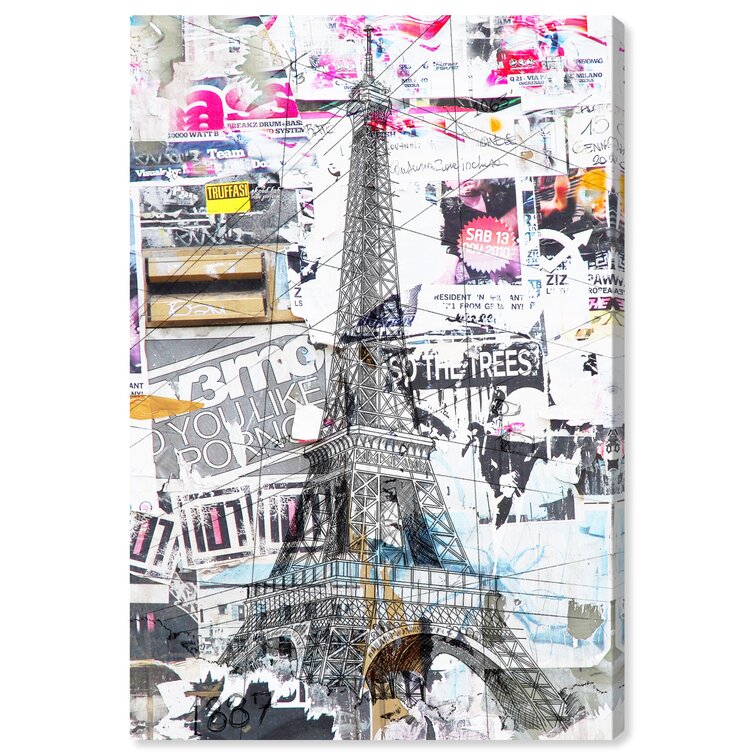 Detail Image Eiffel Graffiti Nomer 50